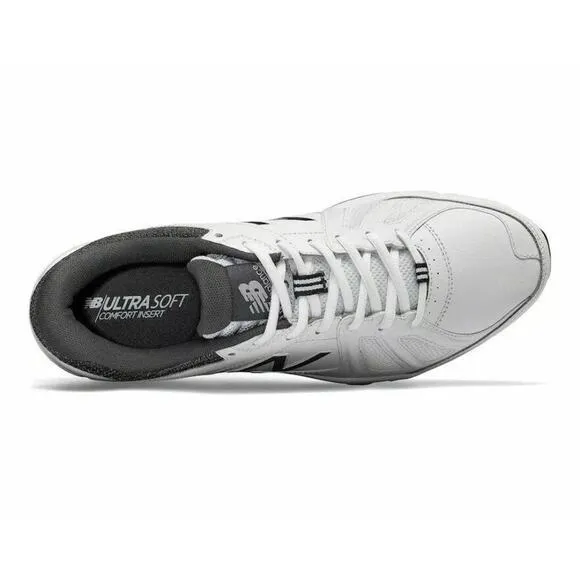 New Balance Mens 519 Cross-Training Sneakers White &amp; Dark Gray Size 13