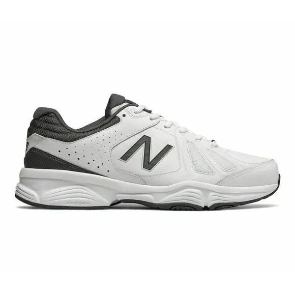 New Balance Mens 519 Cross-Training Sneakers White &amp; Dark Gray Size 13