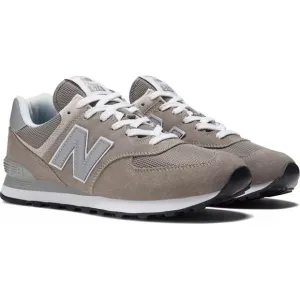 New Balance Men's 574 Core Shoes Grey/Grey Size 7 Athletic Running Sporty