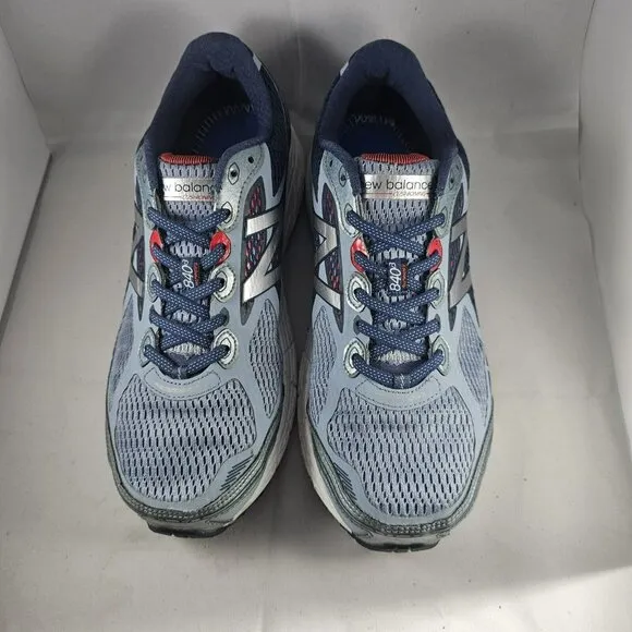New Balance Men's  840V3 Running Shoes Gray/Blue/Red  Size 10 Sneakers