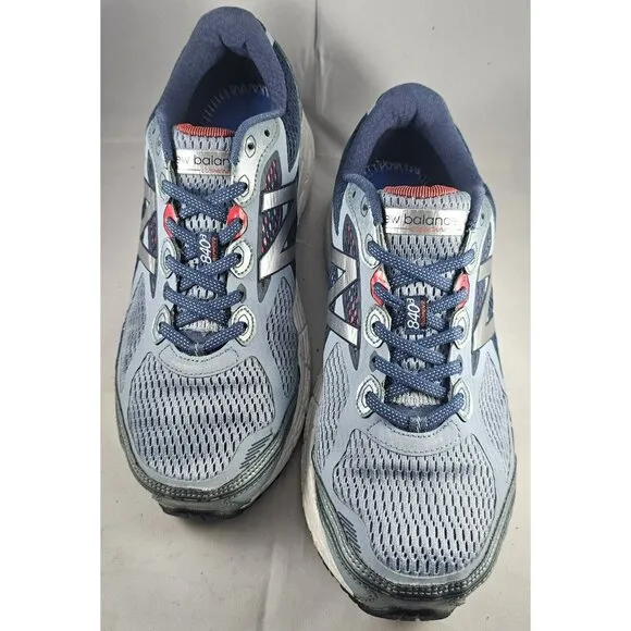 New Balance Men's  840V3 Running Shoes Gray/Blue/Red  Size 10 Sneakers