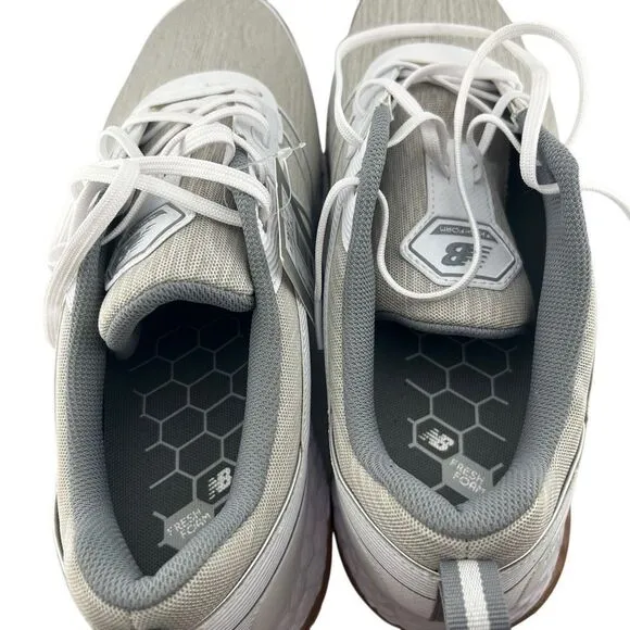 New Balance Men's Fresh Foam Contend Golf Shoes - WHITE size 14 4E