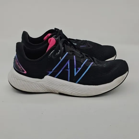 New Balance Mens FuelCell Prism V2 Running Shoes Sneakers Black/Violet Size 8.5