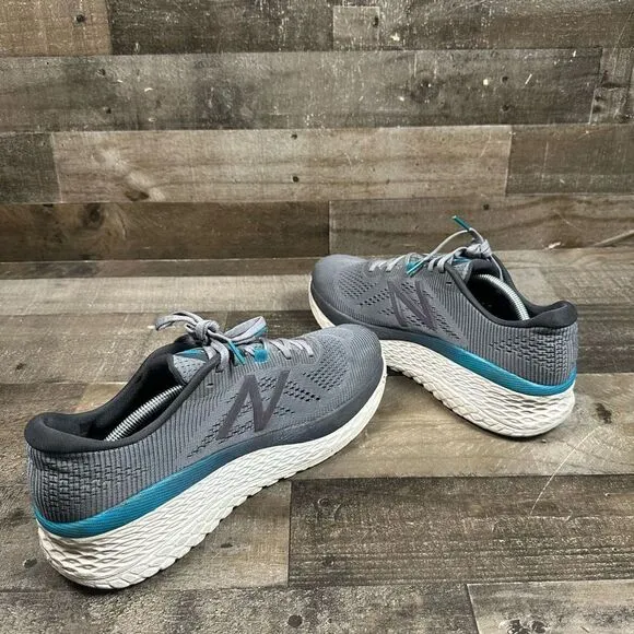 New Balance Men’s Size 12.5 Fresh Foam V1 Athletic Sneakers Grey Running Shoes