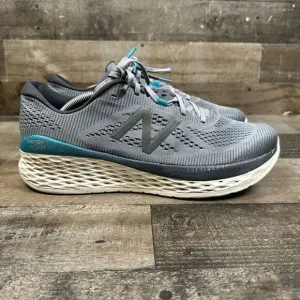 New Balance Men’s Size 12.5 Fresh Foam V1 Athletic Sneakers Grey Running Shoes