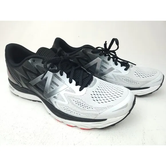 New Balance Mens Solvi Running Shoes Black MSOLVRX1 Lace Up Low Top 13 D