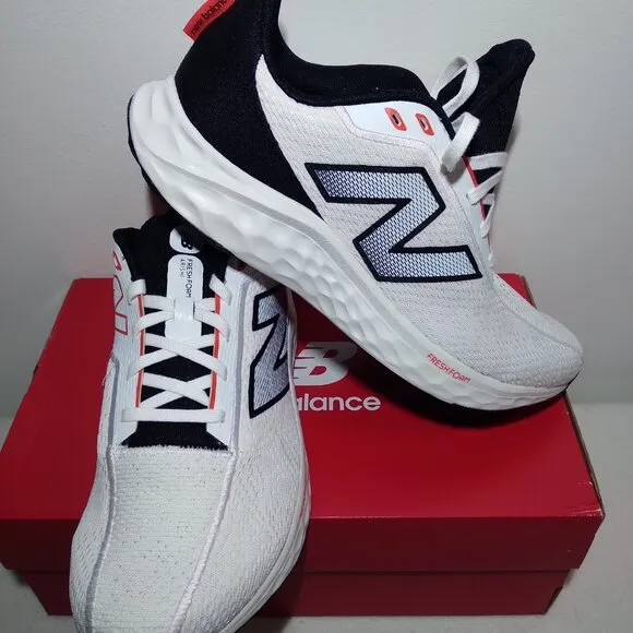 New Balance Men's Sz 10 Fresh Foam Arishi v4 Shoes Running MARISYR4 White/Black