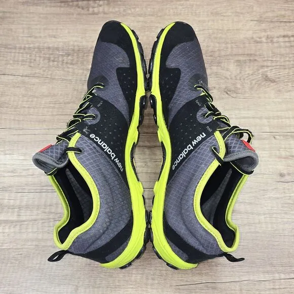 New Balance Minimus Men's Size 10 D Gray Lime Green Running Shoes (MT20SL2)