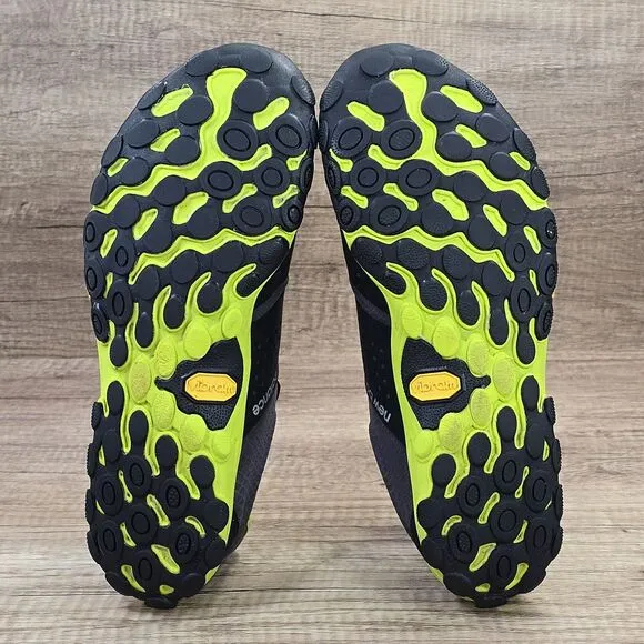 New Balance Minimus Men's Size 10 D Gray Lime Green Running Shoes (MT20SL2)