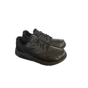 New Balance MW928BK2 Black Leather Walking Shoes Men’s 12.5 2E Wide Comfort