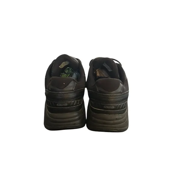 New Balance MW928BK2 Black Leather Walking Shoes Men’s 12.5 2E Wide Comfort