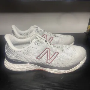 New Balance Running Shoes Mens 11.5 EE Fresh Foam 880V11 M880A11 Gray Red