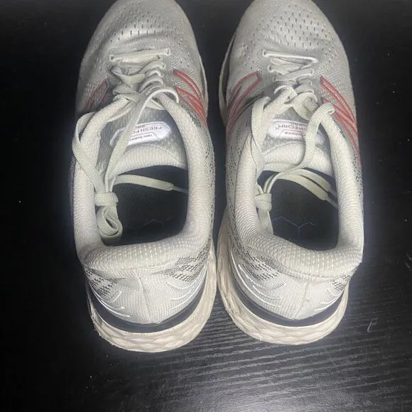 New Balance Running Shoes Mens 11.5 EE Fresh Foam 880V11 M880A11 Gray Red
