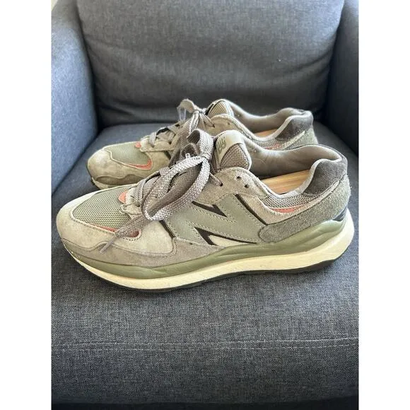 New Balance Shoes Mens Size 8 D 57/40 Mushroom Running Walking M5740RSB Sneaker