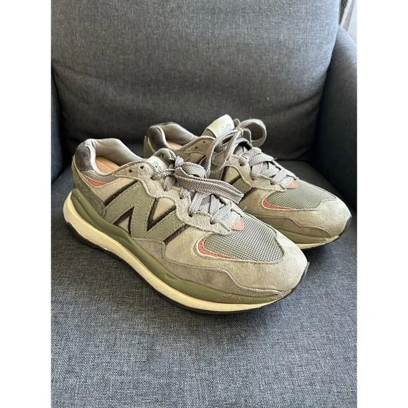 New Balance Shoes Mens Size 8 D 57/40 Mushroom Running Walking M5740RSB Sneaker