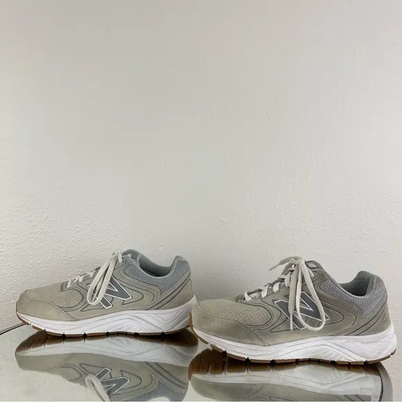 NEW BALANCE Womens Suede Leather Grey White 840 V2 WW840v2 Casual Sneaker Shoes