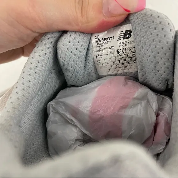 NEW BALANCE Womens Suede Leather Grey White 840 V2 WW840v2 Casual Sneaker Shoes