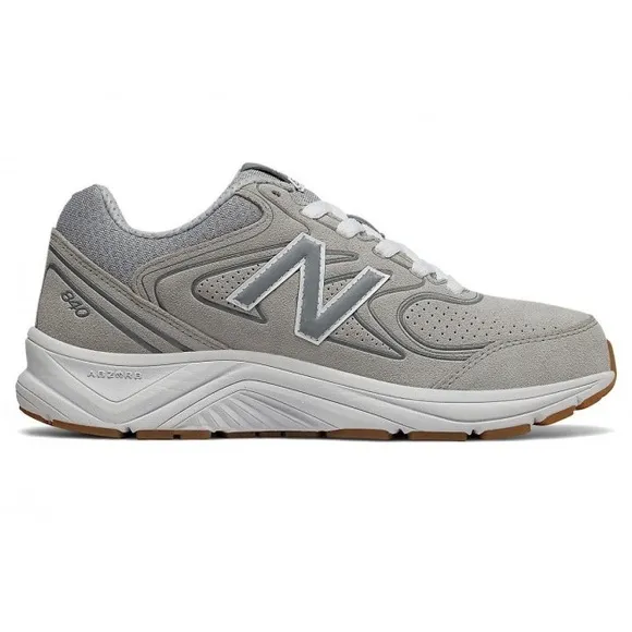NEW BALANCE Womens Suede Leather Grey White 840 V2 WW840v2 Casual Sneaker Shoes