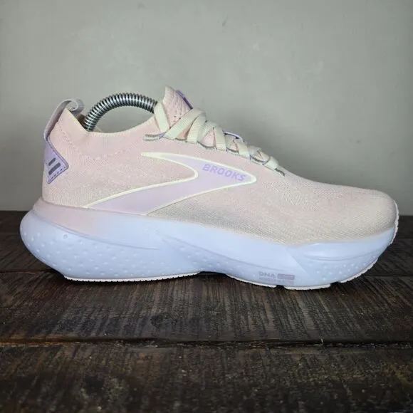 NEW Brooks Glycerin 21 Stealthfit Womens Size 10B Running Shoes Pink 1204101B665