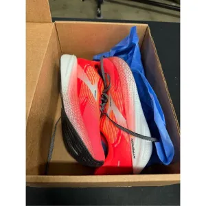 New Brooks Hyperion Max Fiery Coral Orange Pop Blue Running Shoes Sneakers 9.5