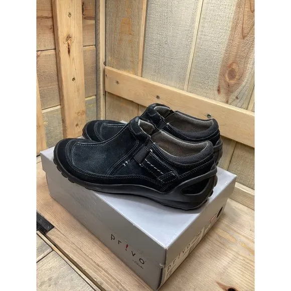 NEW Clarks Privo XFactor Driving Shoes Black Suede US7 7M