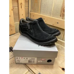 NEW Clarks Privo XFactor Driving Shoes Black Suede US7 7M