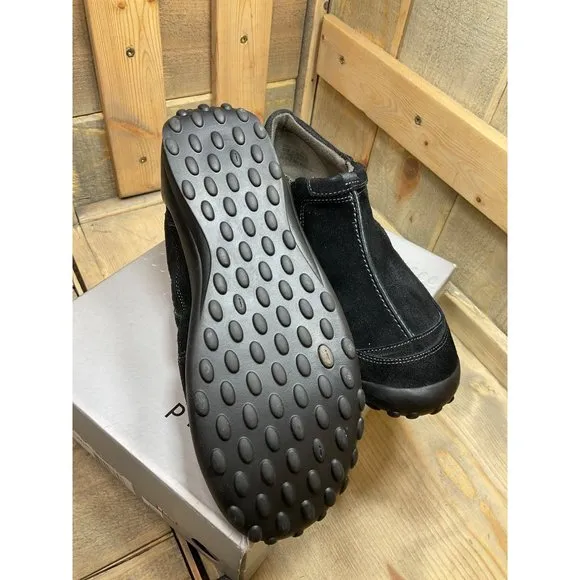 NEW Clarks Privo XFactor Driving Shoes Black Suede US7 7M