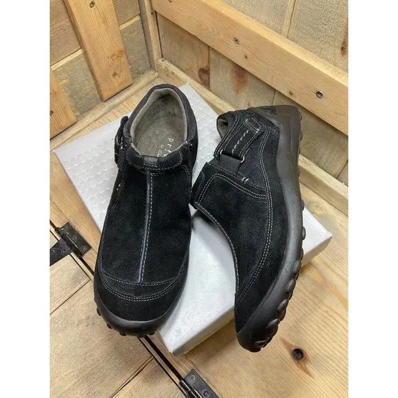 NEW Clarks Privo XFactor Driving Shoes Black Suede US7 7M