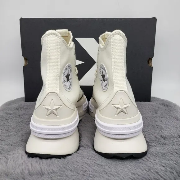 New Converse Run Star Legacy CX High 'Egret' Women's Size 8.5 Sneakers Shoes