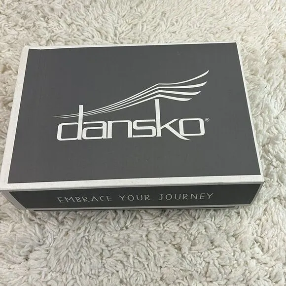 NEW Dansko Womens Sky Mesh Walking Running Shoes Low Top Lace Up Black Size 41