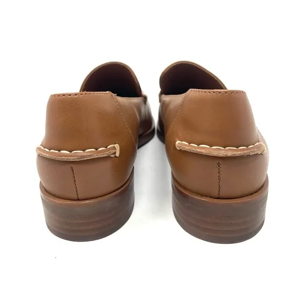 NEW Everlane The Modern Loafer in Rum Brown Leather, Women's Size 6, $168