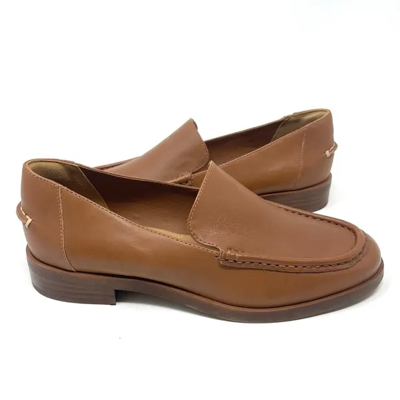 NEW Everlane The Modern Loafer in Rum Brown Leather, Women's Size 6, $168