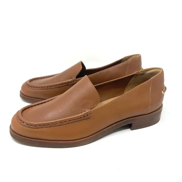 NEW Everlane The Modern Loafer in Rum Brown Leather, Women's Size 6, $168