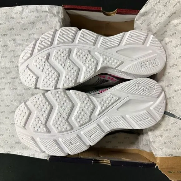 New Fila Memory Cryptonic 9 Pink Grey Running Shoes Sneakers 6.5