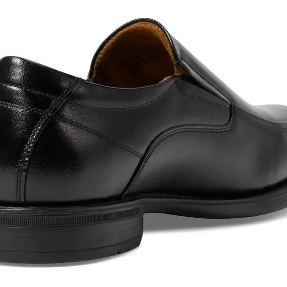 NEW Florsheim Mens Midtown MOC Slip On Black Shoes