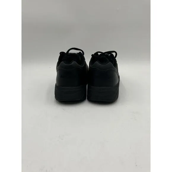 NEW InStride Newport Lace Women's Walking Shoes Black Size 9 WIDE (9000 W) NIB