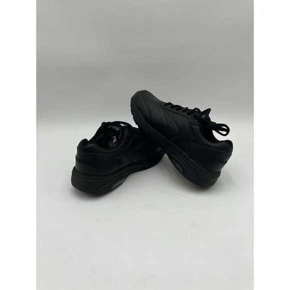 NEW InStride Newport Lace Women's Walking Shoes Black Size 9 WIDE (9000 W) NIB