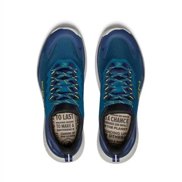 NEW KEEN men's wk450 walking shoes in legion blue/evening primrose