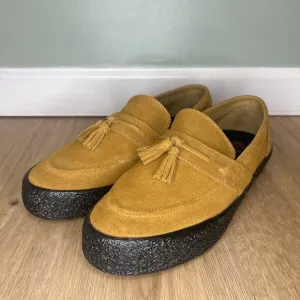 *NEW* Last Resort Men’s 10 Loafer Suede Yellow Black Slip On Skateboard Shoes