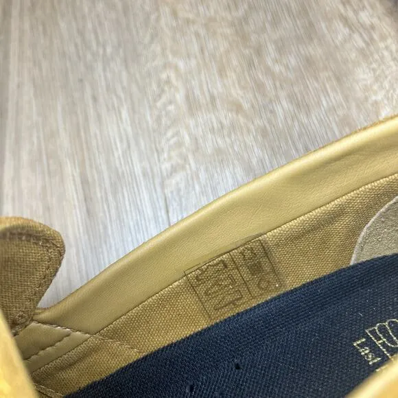 *NEW* Last Resort Men’s 10 Loafer Suede Yellow Black Slip On Skateboard Shoes