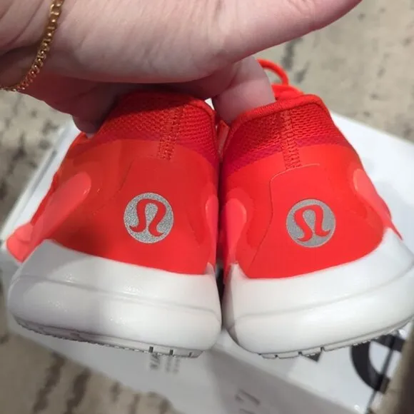 NEW Lululemon Blissfeel 2 Womens Running Shoe Solar Orange / Flare / Lig…