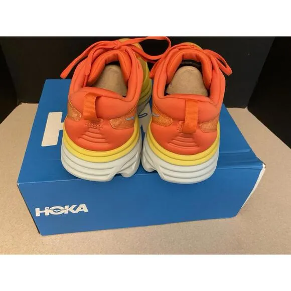 New! Mens Hoka One One Bondi 8 Running  Shoes. Size 11.5D. Awesome Shoes!