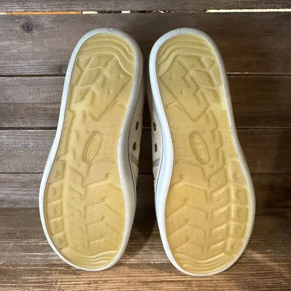 New Mens Keen Eldon Harvest Beige Suede Sneakers Shoes Slip On Walking Size 8‎ M