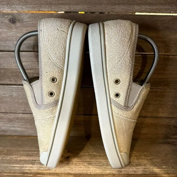 New Mens Keen Eldon Harvest Beige Suede Sneakers Shoes Slip On Walking Size 8‎ M