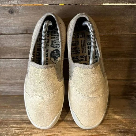 New Mens Keen Eldon Harvest Beige Suede Sneakers Shoes Slip On Walking Size 8‎ M