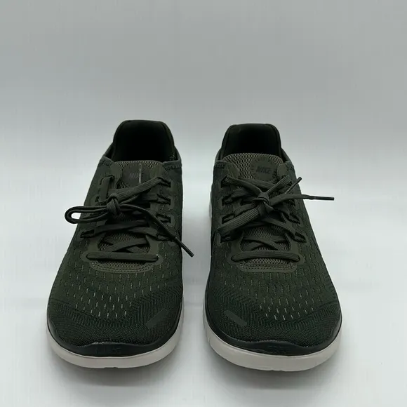 New Men’s Nike FREE RN 2018 Low Running Sneaker Shoes Green 942836-300 NWOB