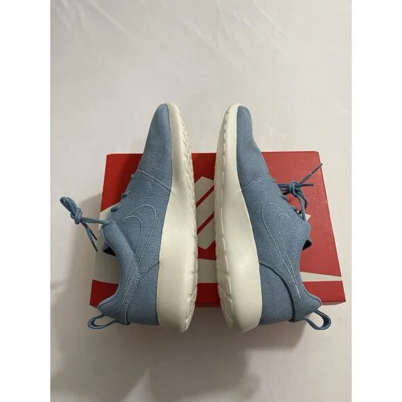 New Mens Size 10 Blue Nike Roshe One Premium Running Shoes 525234 404