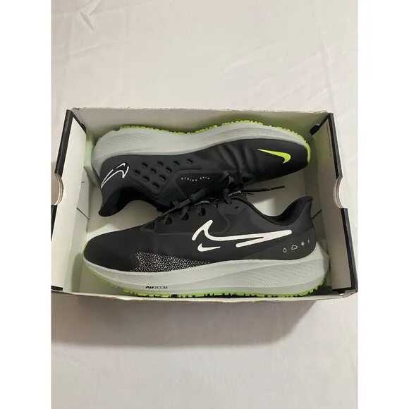 New Mens Size 11.5 - Nike Air Zoom Pegasus 39 Shield Black Dark Grey DO7625 002