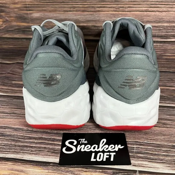NEW New Balance Fresh Foam 840v1 Aluminum Gray Red‎ Athletic Shoes