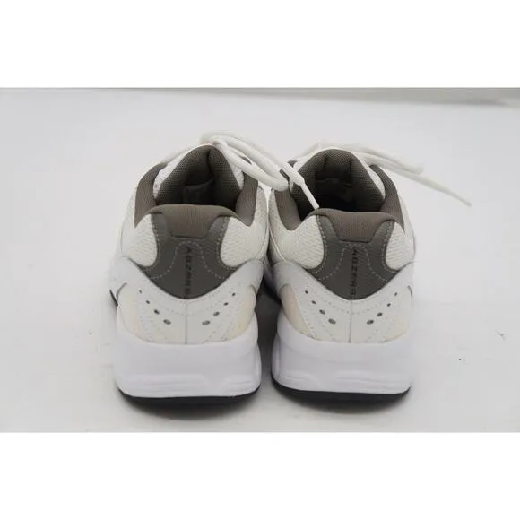 NEW! New Balance Mens 519 Cross Training Shoes White/Grey Size 8.5 #MX519WG